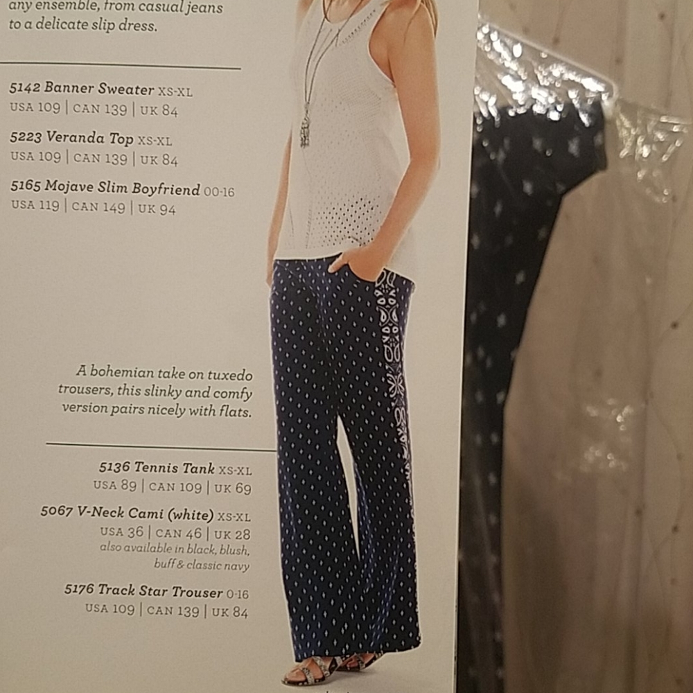 CAbi Track Star Trouser 8, EUC